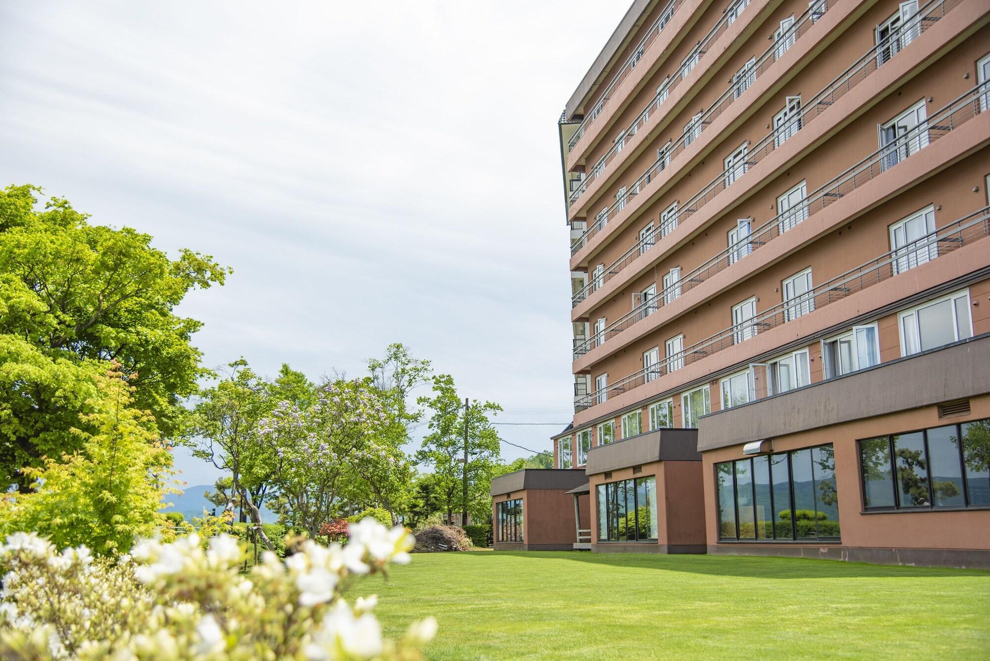 Toyako Manseikaku Hotel Lakeside Terrace Exterior foto