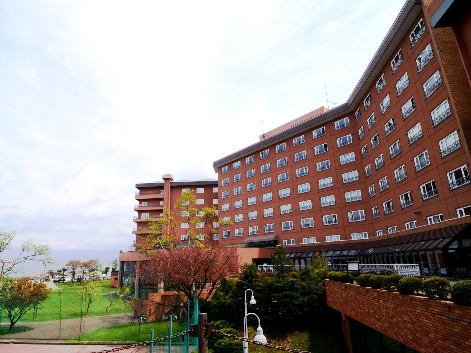 Toyako Manseikaku Hotel Lakeside Terrace Exterior foto