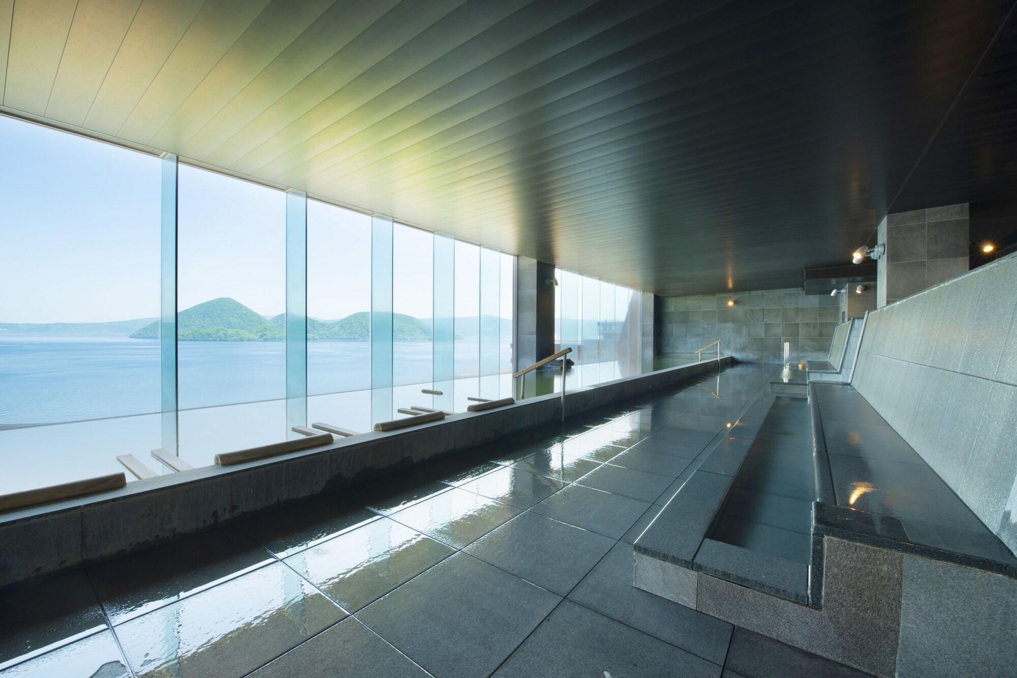 Toyako Manseikaku Hotel Lakeside Terrace Exterior foto