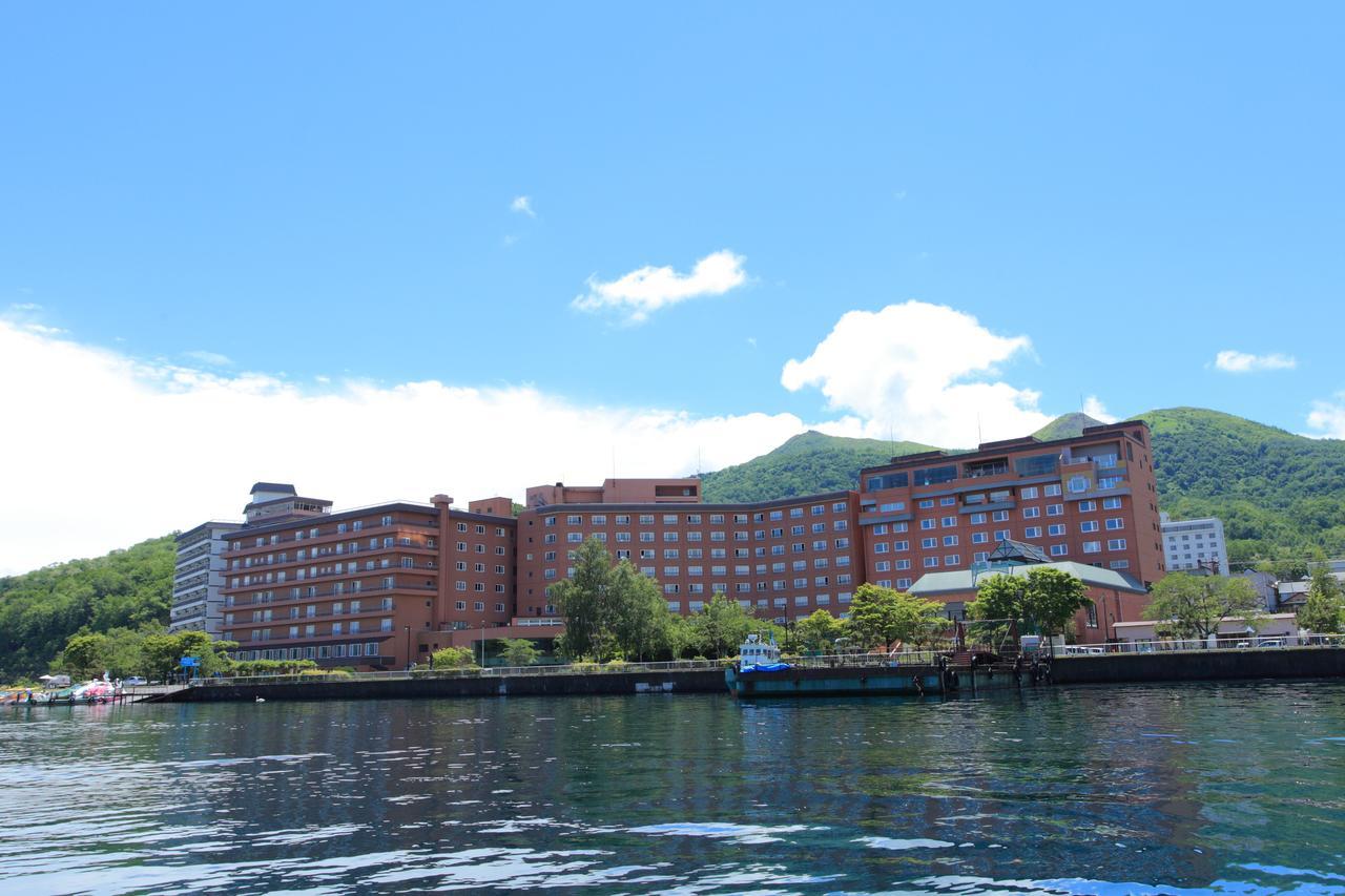 Toyako Manseikaku Hotel Lakeside Terrace Exterior foto